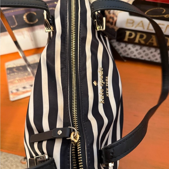 Kate Spade Watson Lane Maya Nylon Striped Tote - Picture 8 of 13
